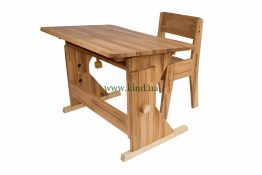 Регулируемая парта со стульчиком