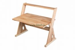 Деревянная парта с надстройкой Деревянная парта с надстройкой