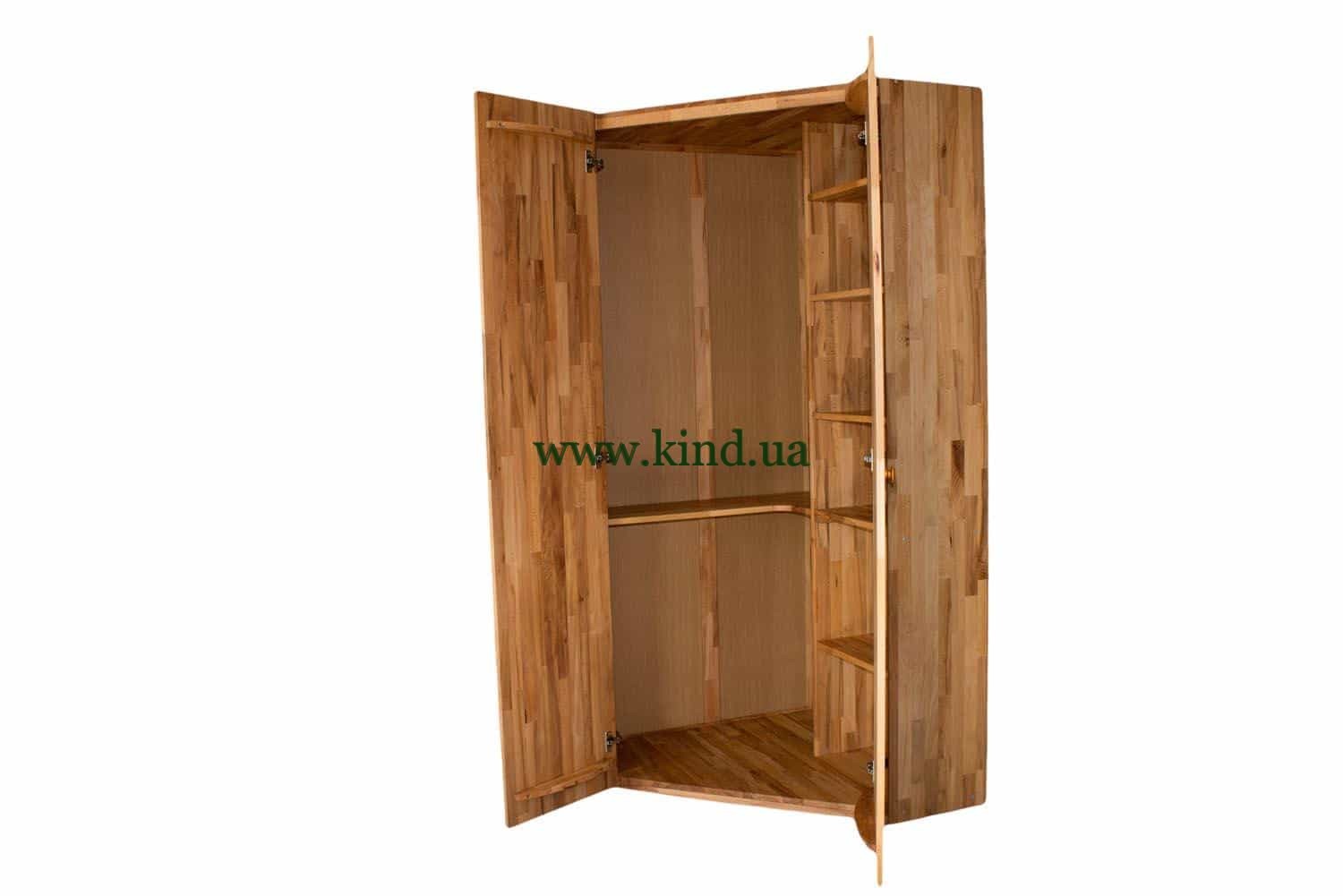 Детский угловой шкаф с дрерцами