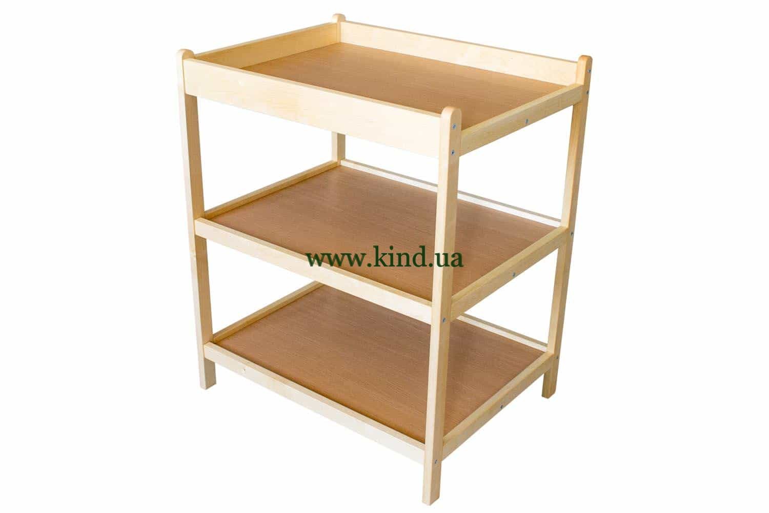 Детский столик пеленатор Детский столик пеленатор из дерева