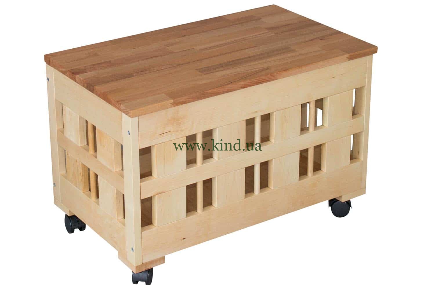 detskiy_yashchik_dlya_igrushek Детский ящик для игрушек на колёсиках