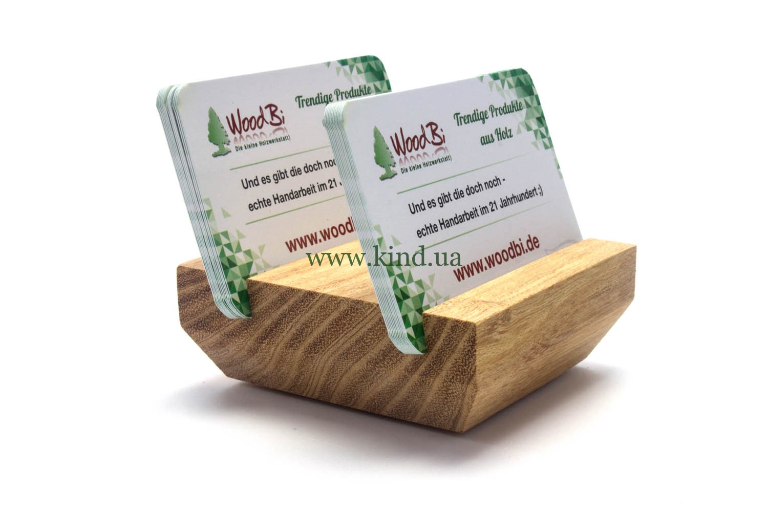 Visitenkartenständer aus Holz Großhandelspreise