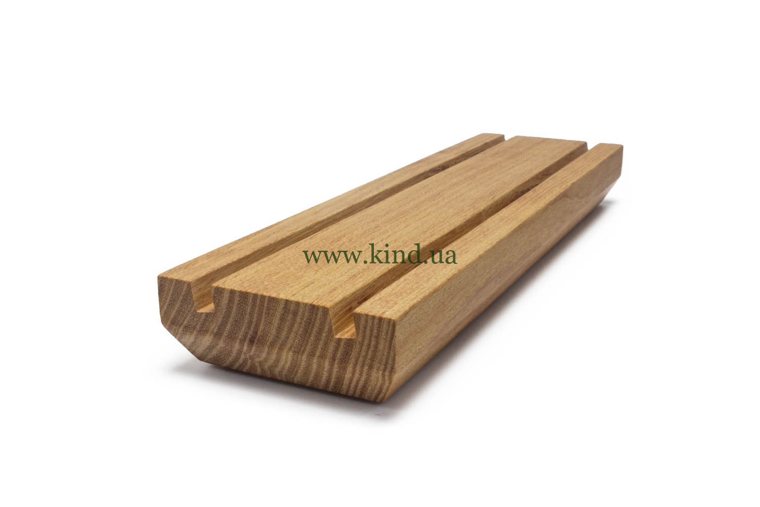 Visitenkartenständer aus Holz Rosenholz