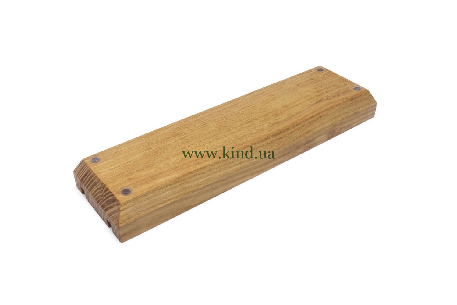 Visitenkartenständer aus Holz mit Silikonfüßchen