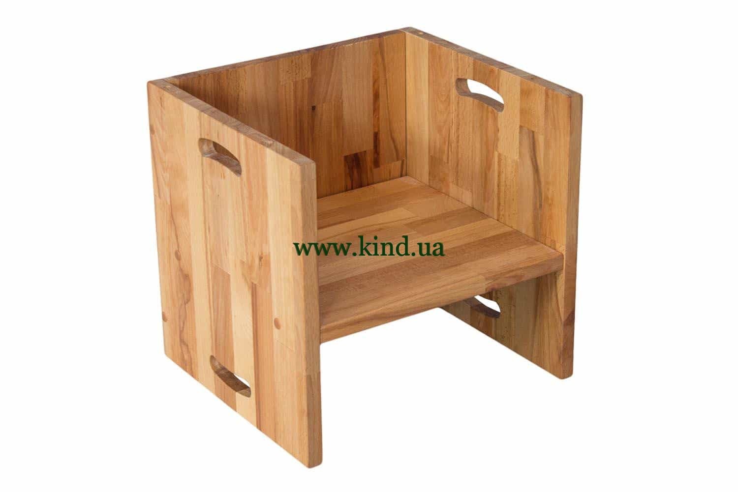Детский стульчик из дерева бука Купить классный детский стульчик