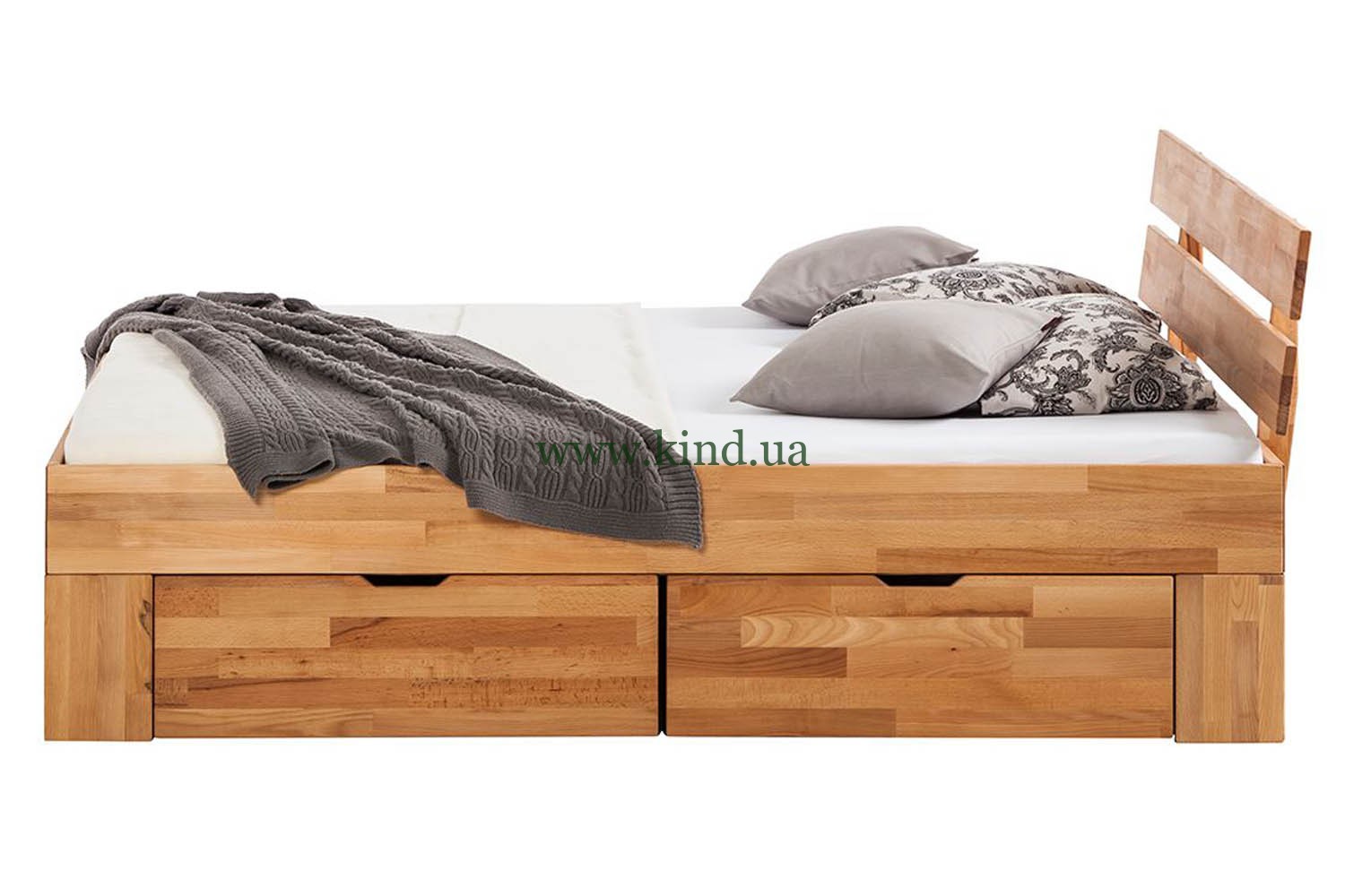 высокая кровать с выдвижными ящиками шведская