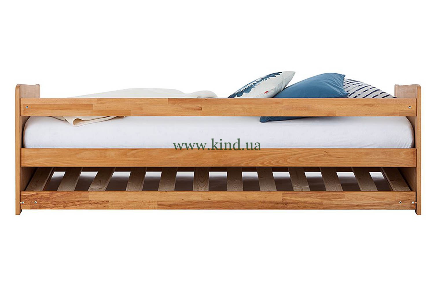 детская раздвижная кровать для двух детей