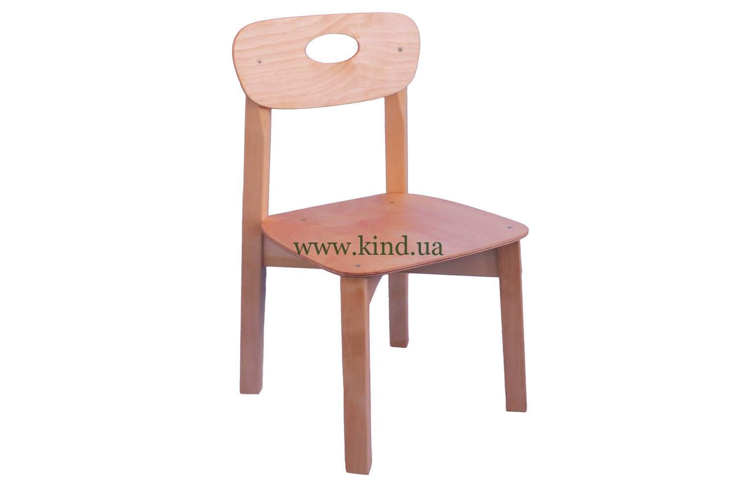 детский стульчик из дерева в детский сад