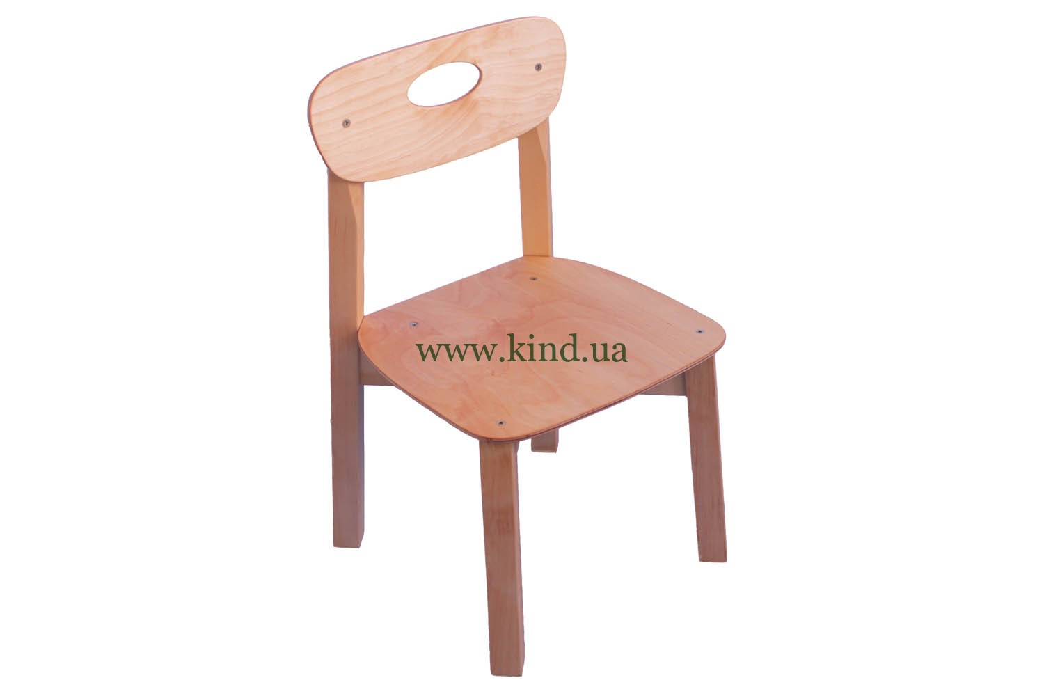 детский стульчик из дерева высота 26см
