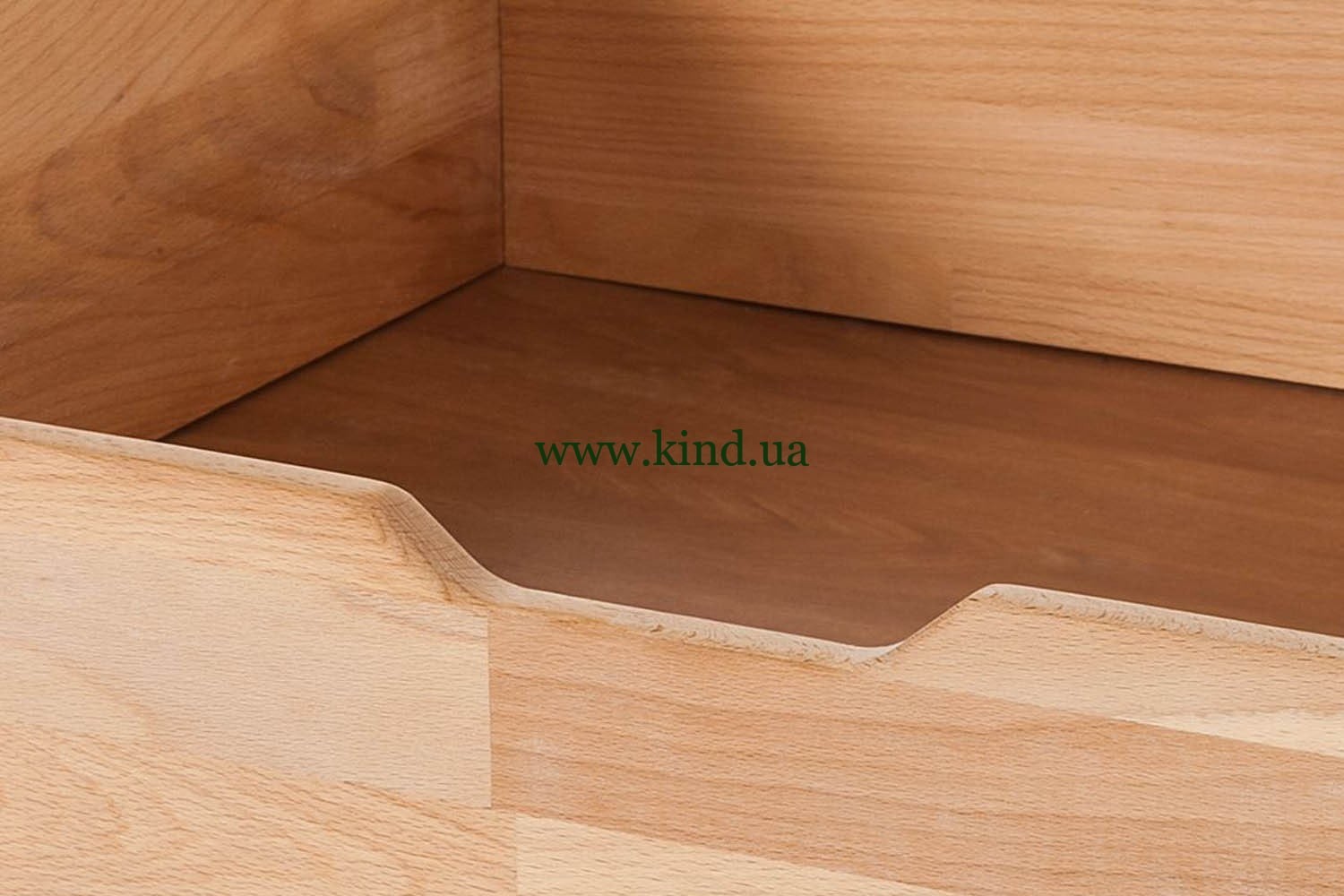 подкроватный ящик из дерева бука