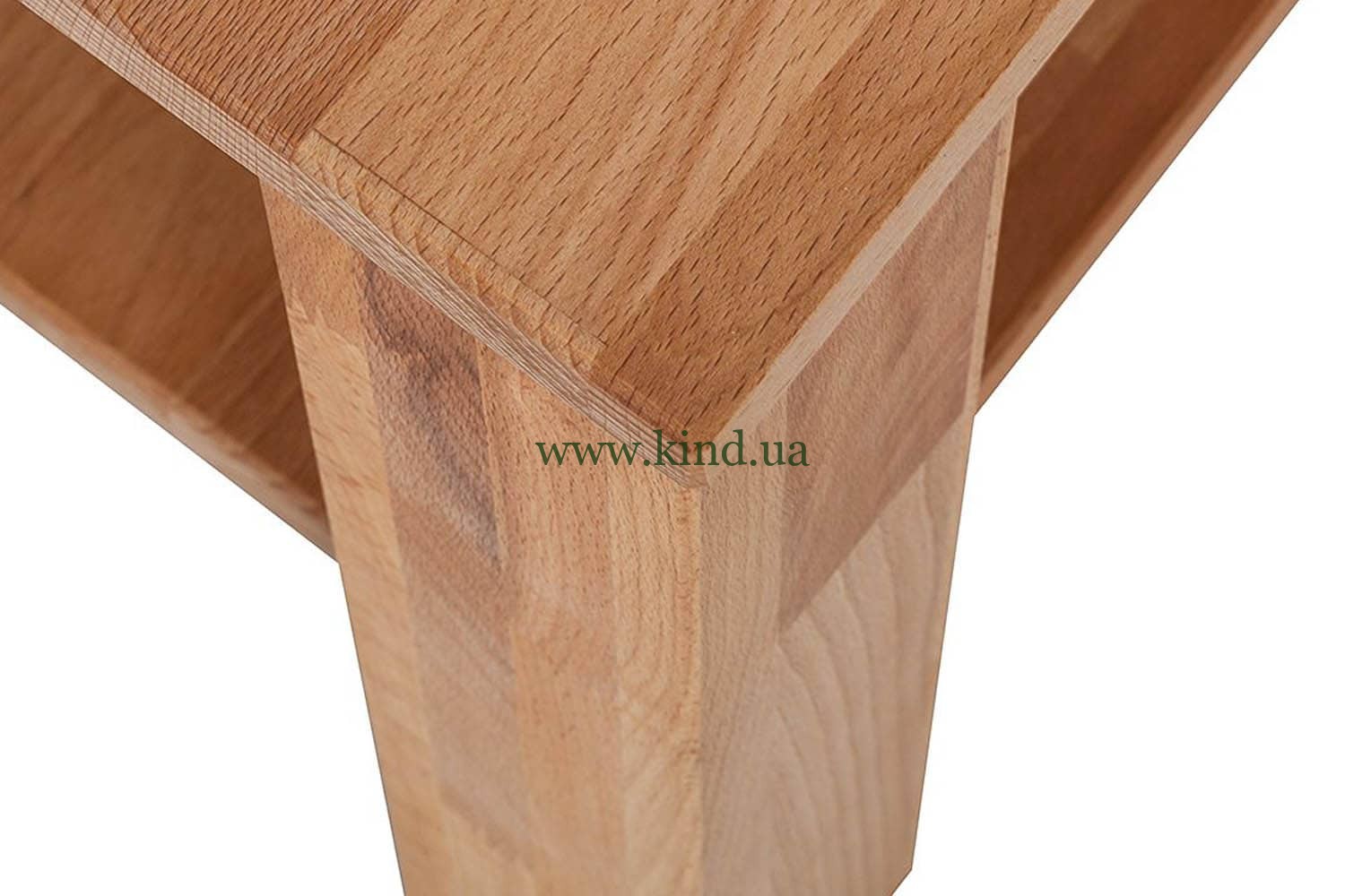 журнальный столик из дерева бука