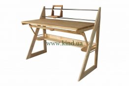 Парта для школьника из дерева берёзы Парта для школьника