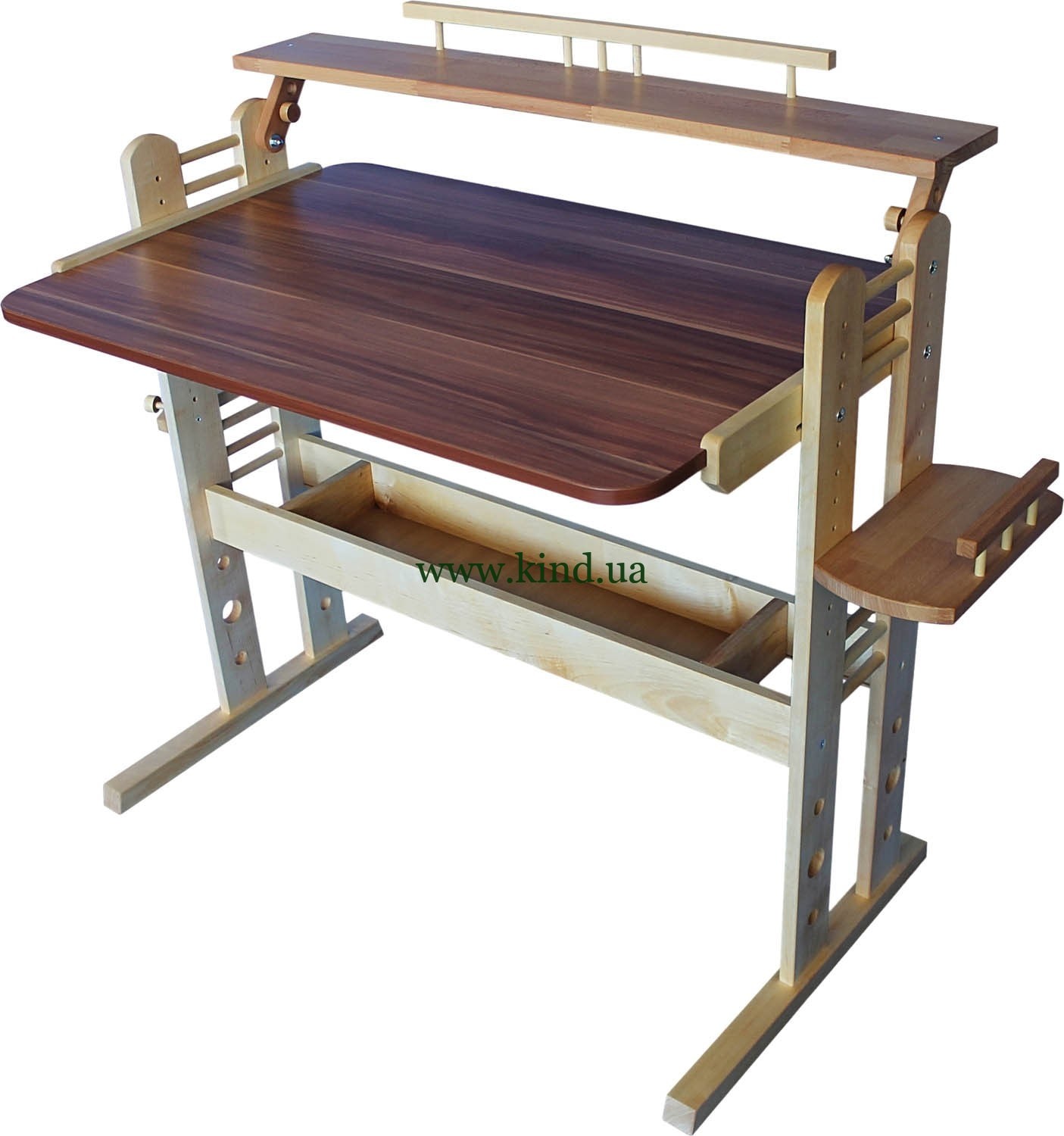 стол для школьника из деревянный