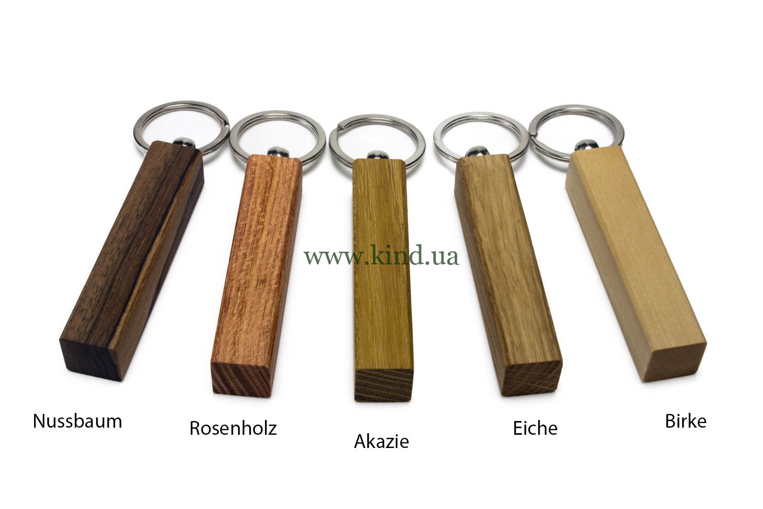 деревянные брелки от кинд
