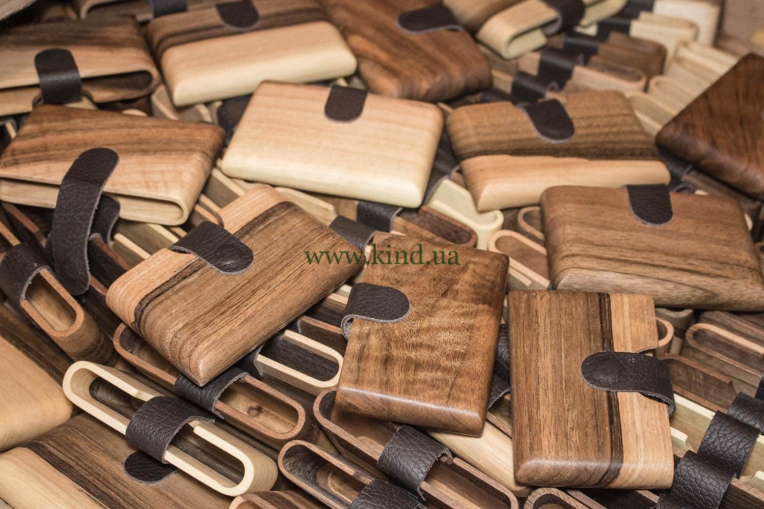 деревянные кошельки от производителя