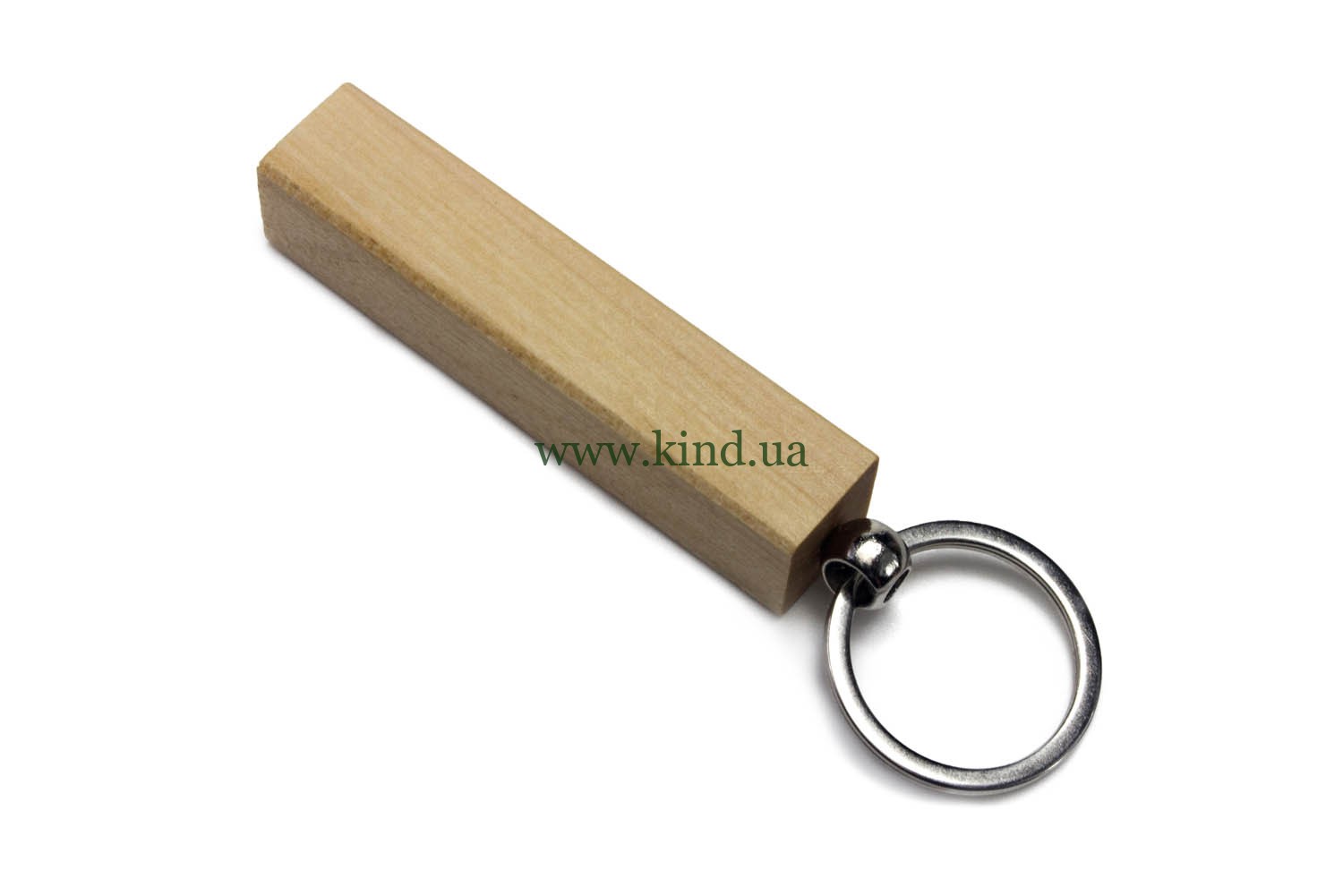 деревянный брелок берёза