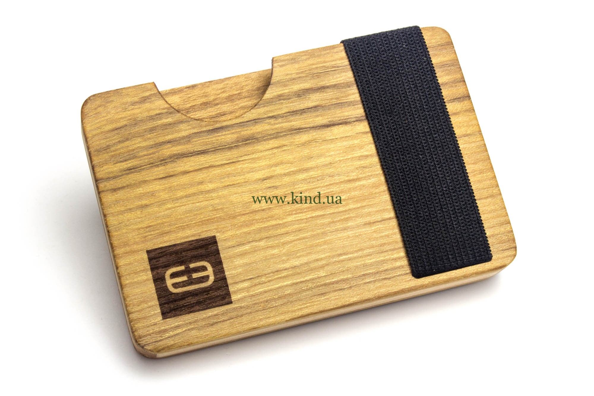 деревянный кейс для визиток