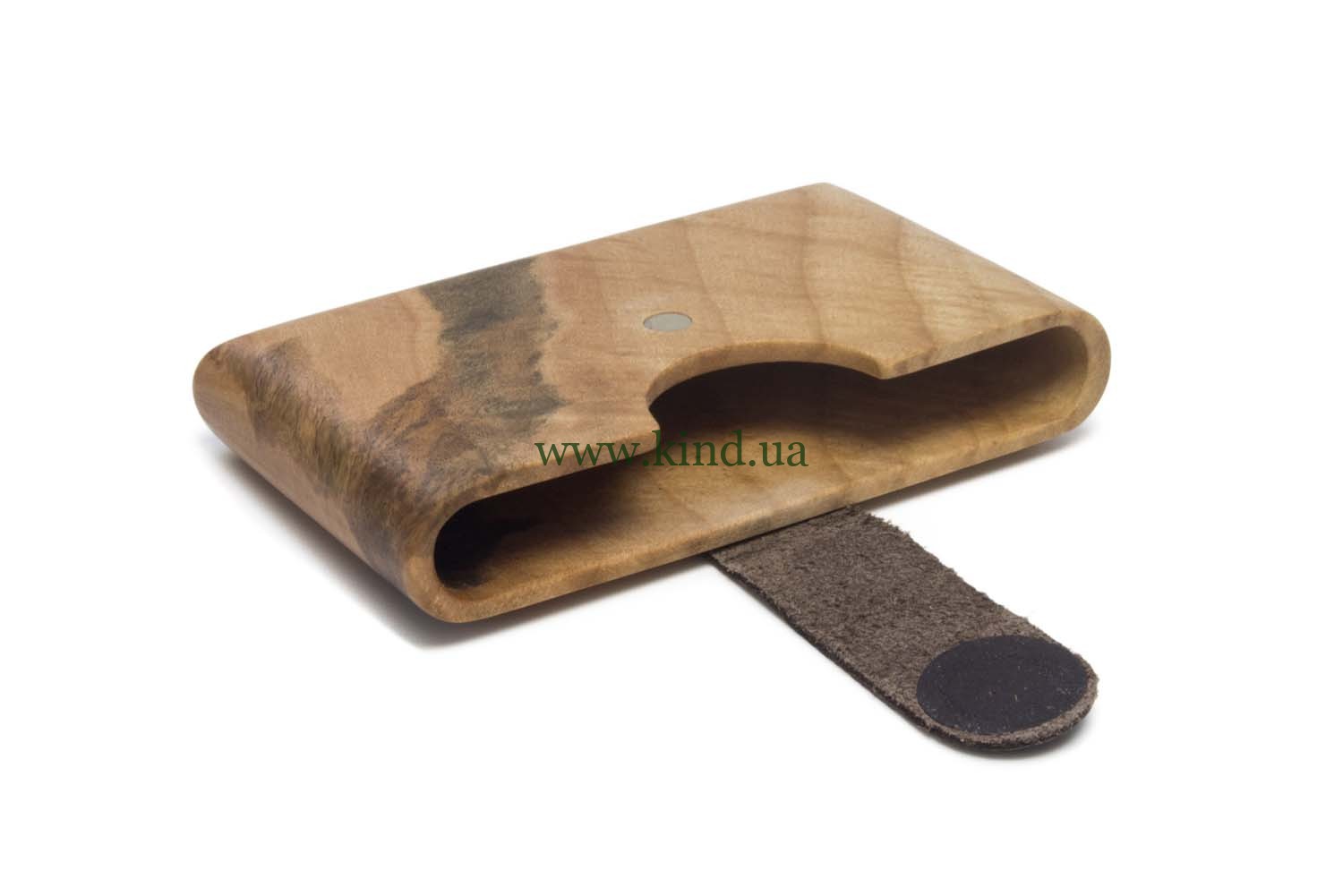 деревянный кошелёк подарок