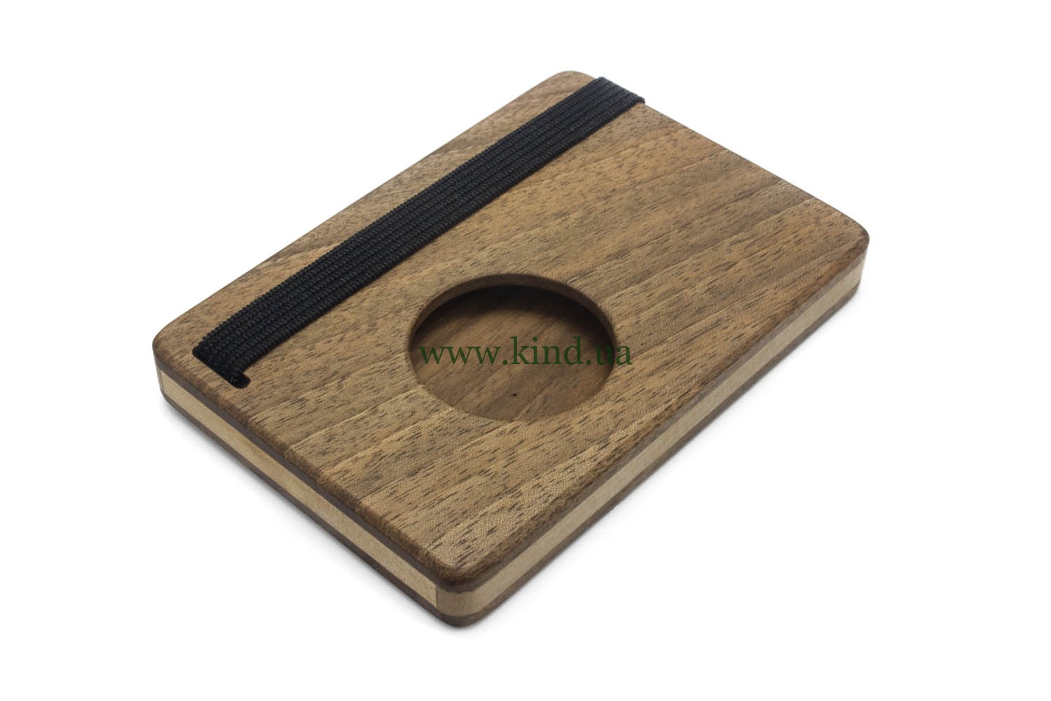 футляр для визитных карт деревянный
