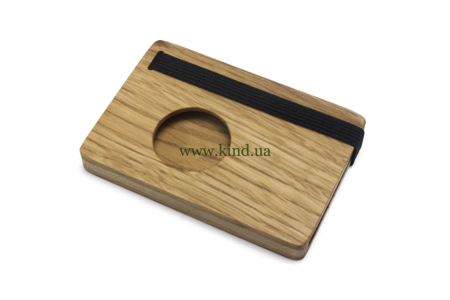 футляр для визитных карт из дерева