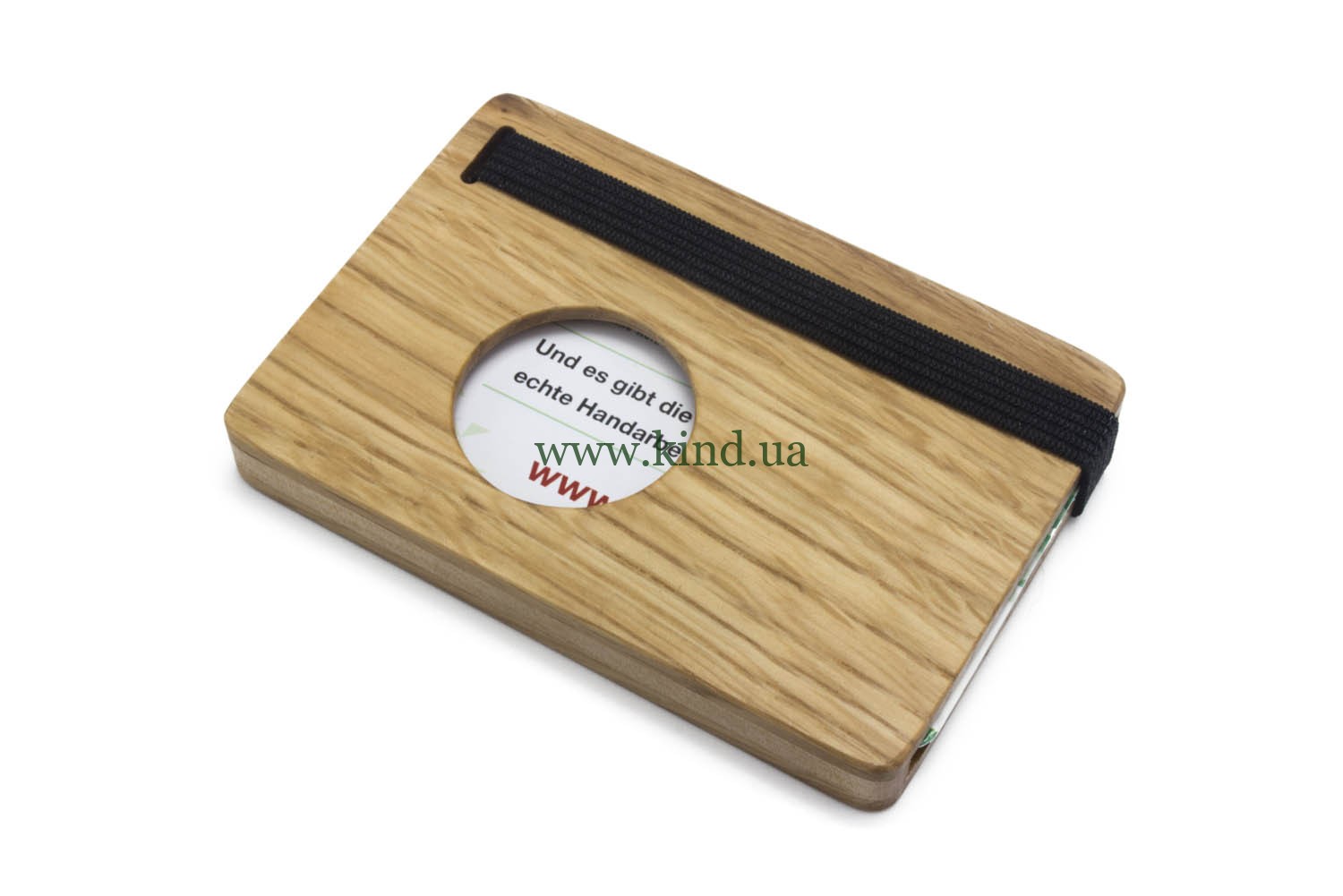 футляры для визитных карт из дерева