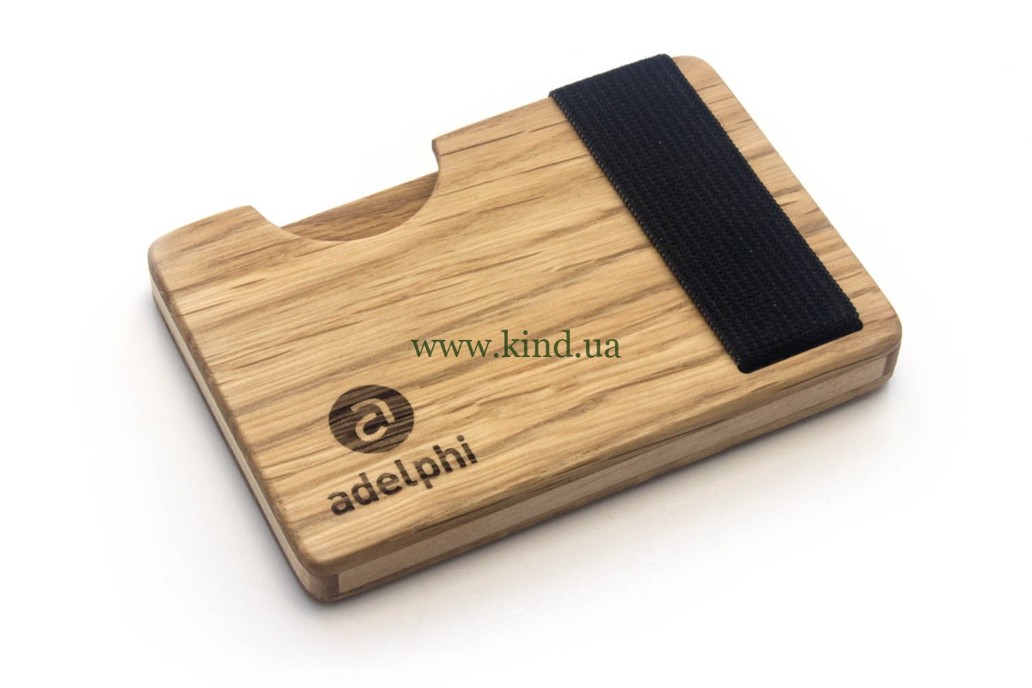 кейс для визиток дуб