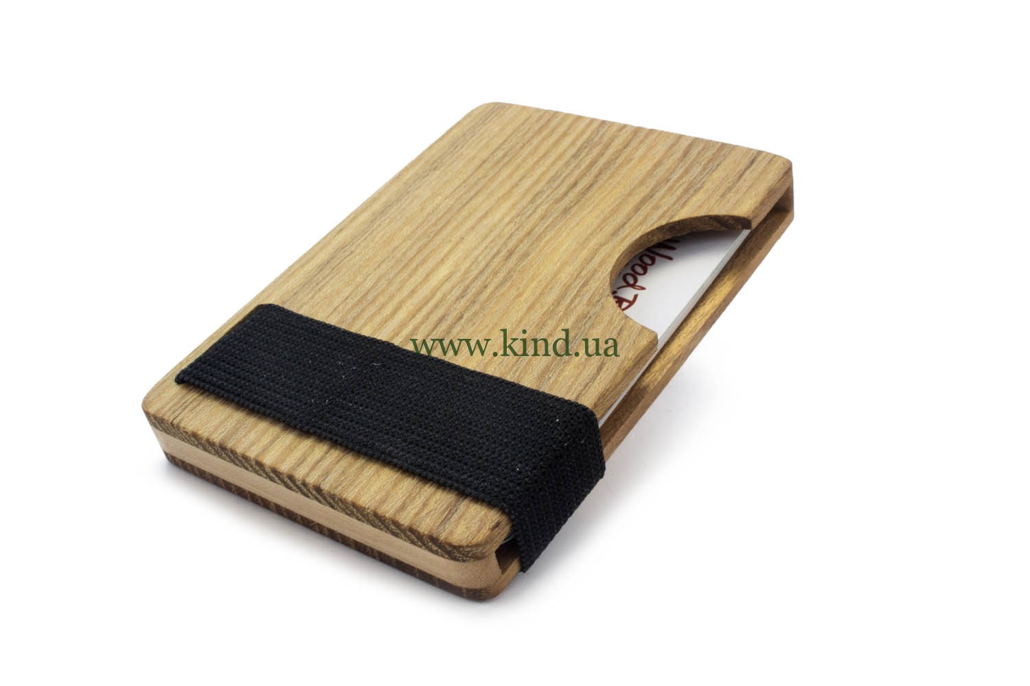 кейс для визиток из акации