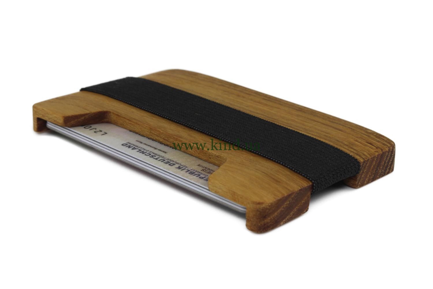 кейс из дерева для визиток