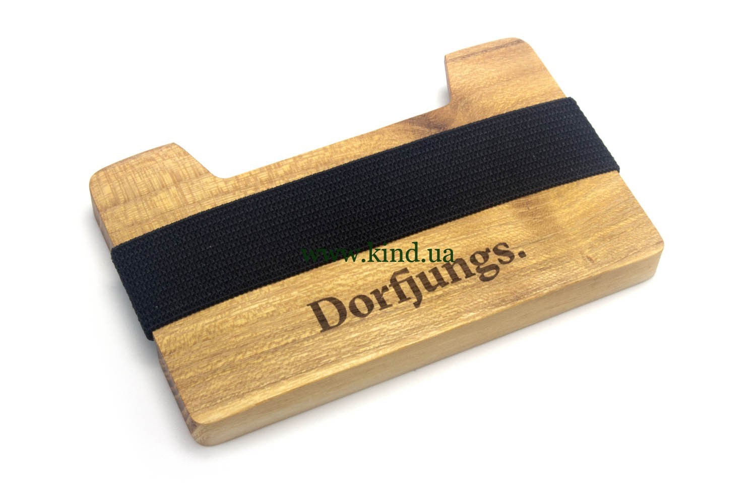 кошелёк деревянный с логотипомъ