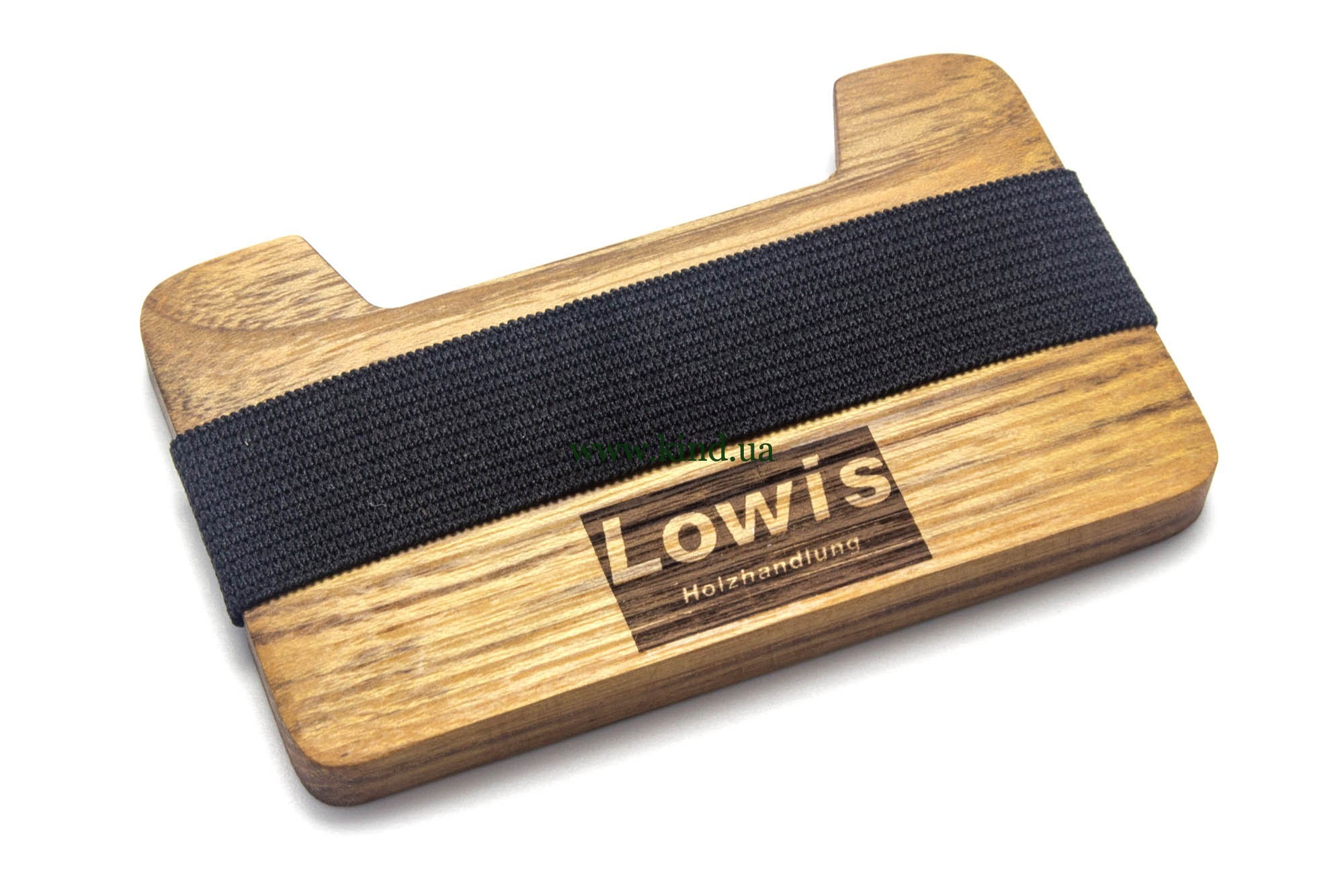 кошелёк деревянный