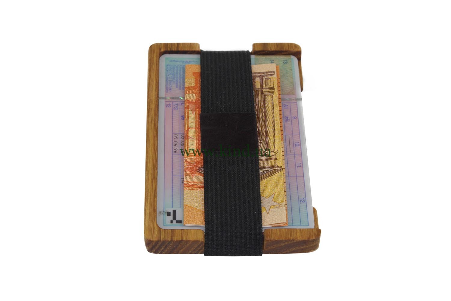 маленький кошелёк для визиток и купюр