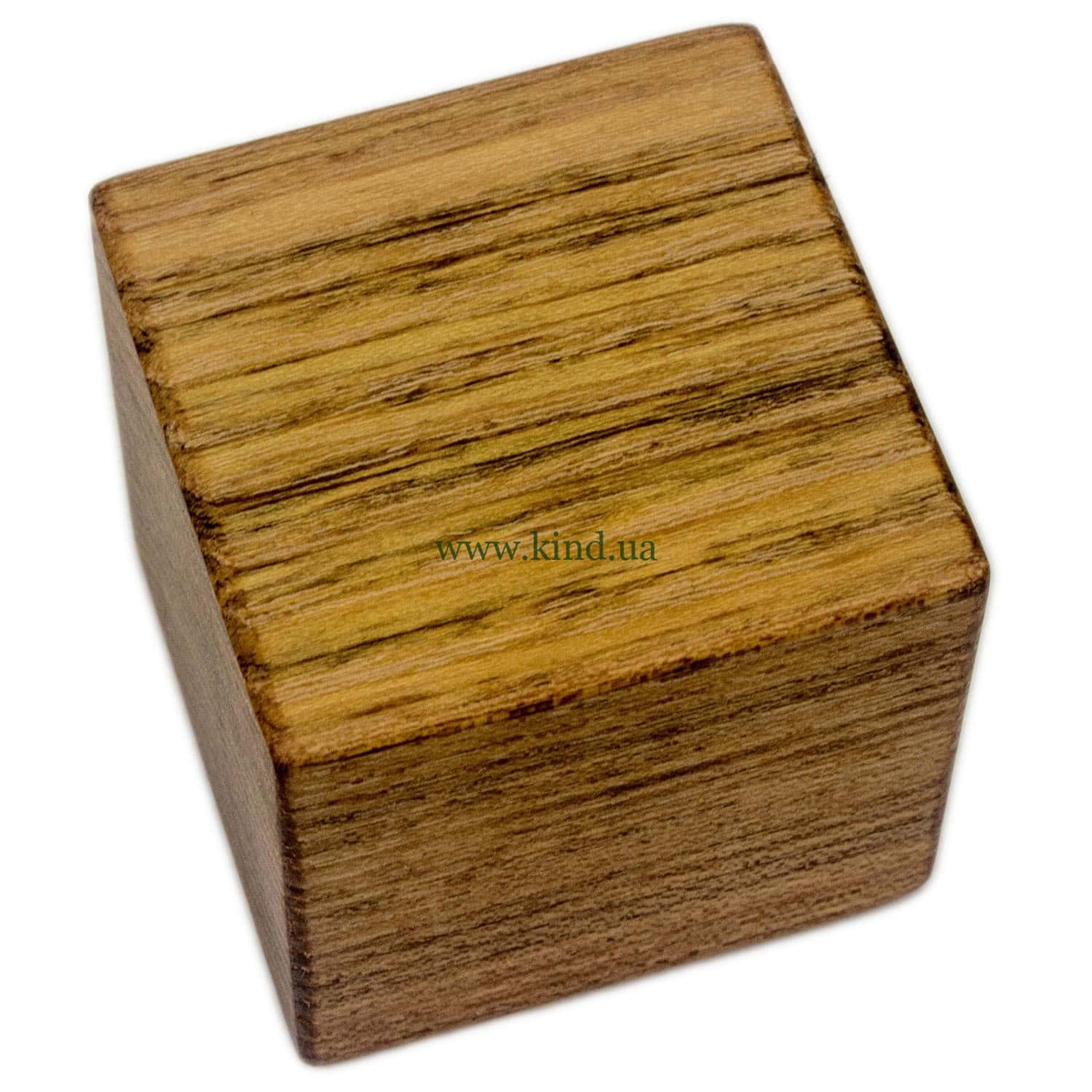 деревянный кубик акация