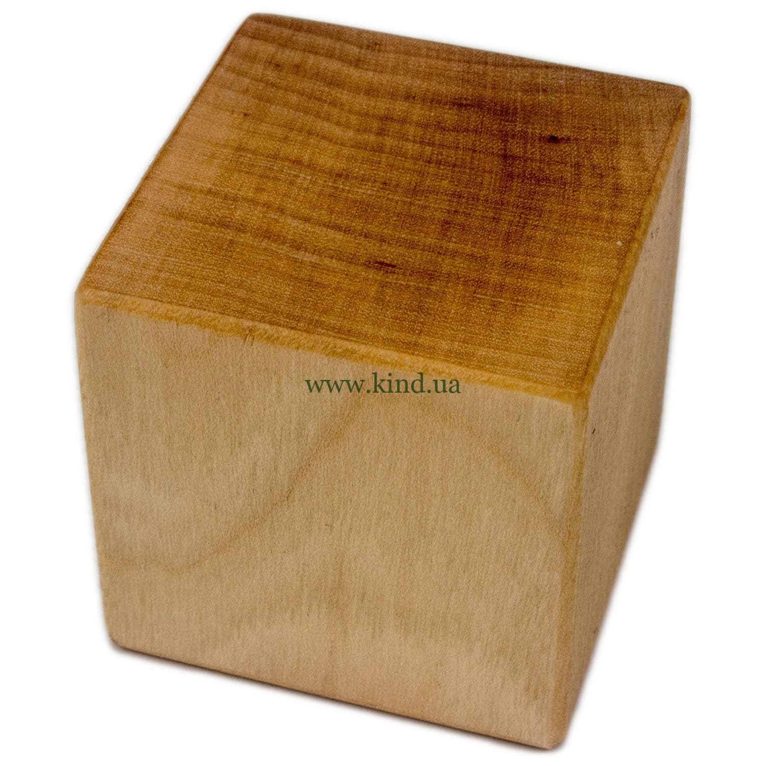 деревянный кубик берёзовый