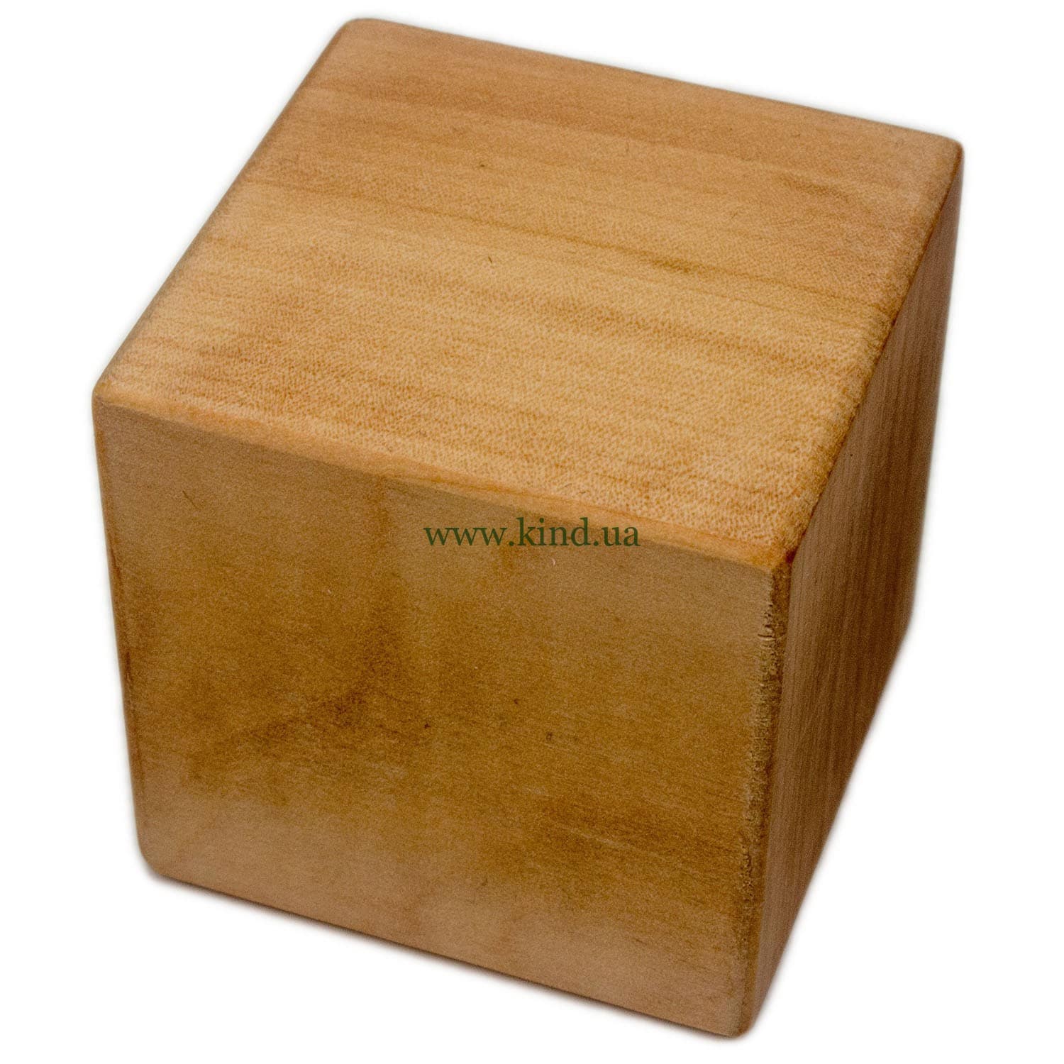 деревянный кубик груша 50мм