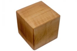 деревянный кубик из груши качество 2