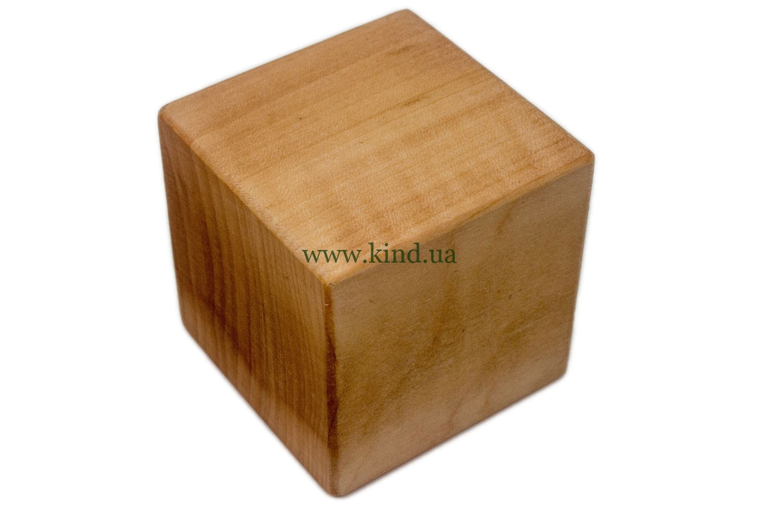 деревянный кубик из груши качество 2