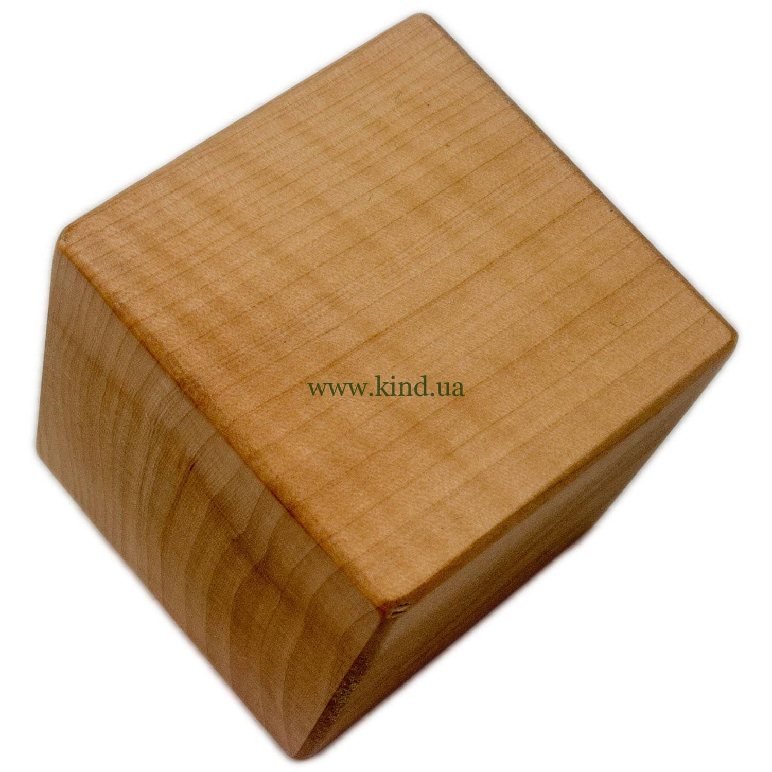деревянный кубик из груши